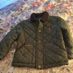 Polo by Ralph Lauren Green Quilted Puffer Jacket